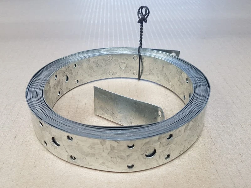 Wilmaplex Hoop Iron 25mm X 0.6mm X 6m Punched 3 Wilmaplex Hoop Iron 25mm X 0.6mm X 6m Punched