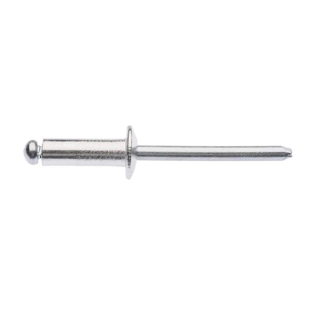 Zenith Rivet Open Aluminium 3/16"DIA - 3/8"GRIP - 100 Pack 3 Zenith Rivet Open Aluminium 3/16"DIA - 3/8"GRIP - 100 Pack