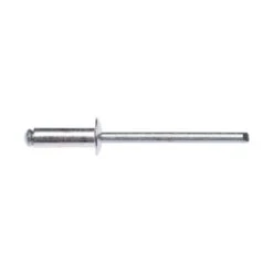 Zenith Rivet Open Aluminium 5/32"DIA - 5/16"GRIP - 100 Pack