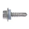 Zenith Metal Screws Hex Head With Seal Galvanised 12G X 20mm - 100 Pack 1 Zenith Metal Screws Hex Head With Seal Galvanised 12G X 20mm - 100 Pack -Home Hardware 2161065 1 159