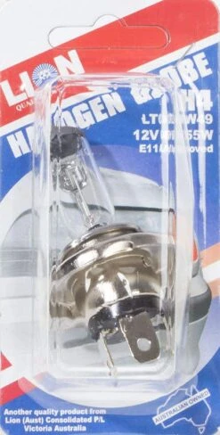 Lion Quartz Halogen H4 Globe