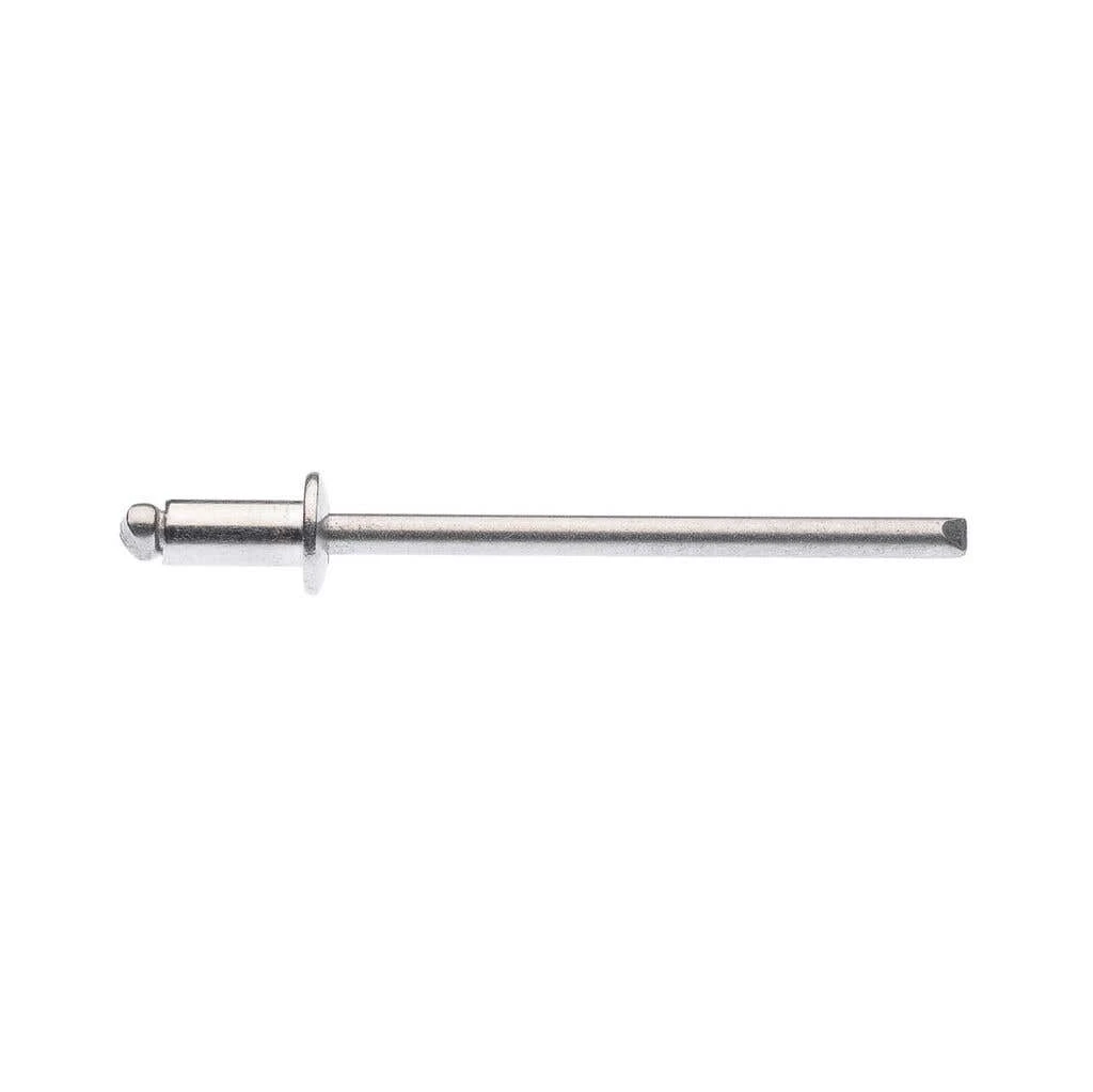 Zenith Rivet Open Stainless Steel 1/8"DIA - 1/8"GRIP - 100 Pack 3 Zenith Rivet Open Stainless Steel 1/8"DIA - 1/8"GRIP - 100 Pack
