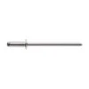 Zenith Rivet Open Stainless Steel 1/8"DIA - 3/16"GRIP - 100 Pack -Home Hardware 2215846 1 46