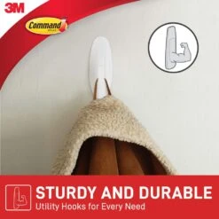 Command Designer Hook Medium - 2 Pack -Home Hardware 2245645 5 4