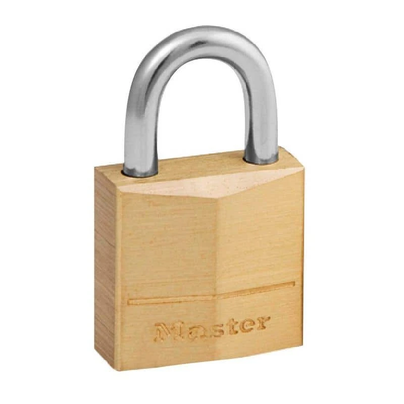 Master Lock Padlock Brass 50 X 25mm 3 Master Lock Padlock Brass 50 X 25mm