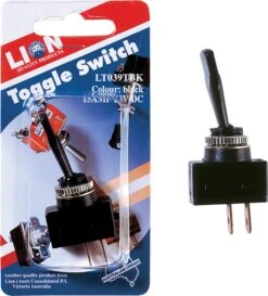 Lion Toggle Switch Black
