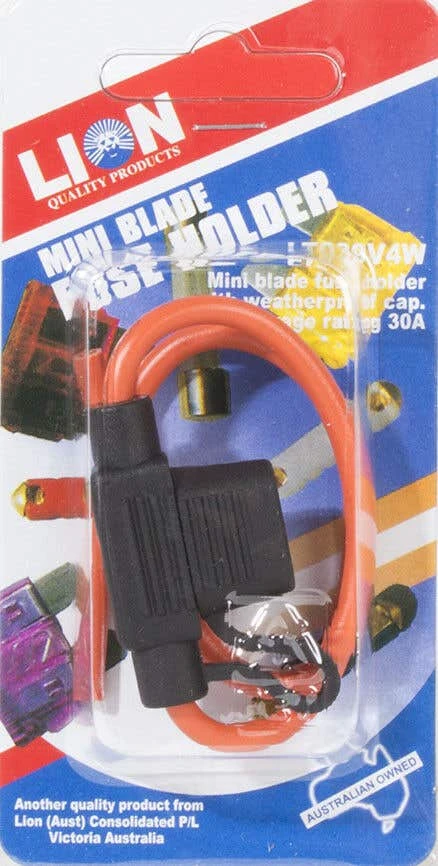 Lion Mini Blade Fuse Holder 2 Lion Mini Blade Fuse Holder