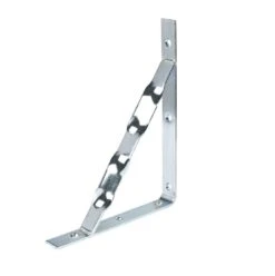 Zenith Stayed Bracket Zinc Plated 250 X 200mm - 1 Pack