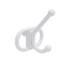 Zenith Plastic Single Hook Hat & Coat Rack White - 1 Pack 2 Zenith Plastic Single Hook Hat & Coat Rack White - 1 Pack -Home Hardware 2341493 1 3