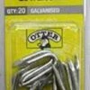 Otter Staple Galvanised 20x2.80mm (20 Pack)