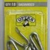 Otter Staple Galvanised 25x2.80mm (18 Pack) -Home Hardware 2443463