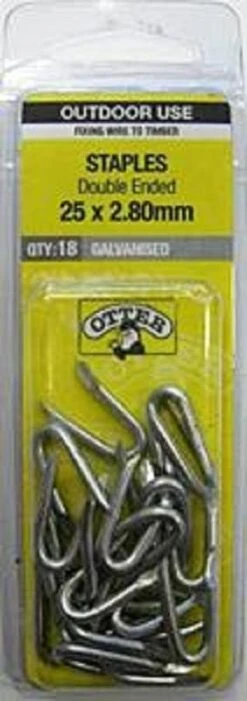 Otter Staple Galvanised 25x2.80mm (18 Pack)