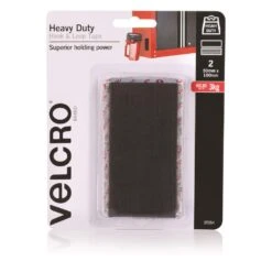 VELCRO® Velcro Heavy Duty Stick On Black 50 X 100mm