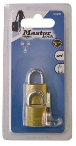 Master Lock Fortress Padlock 20mm - 2 Pack -Home Hardware 2448322 2 2