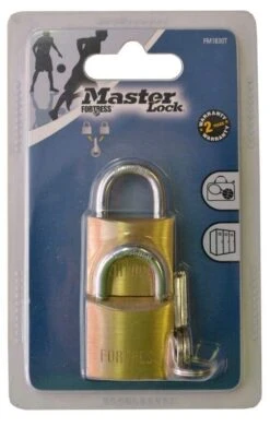 Master Lock Fortress Padlock 30mm - 2 Pack