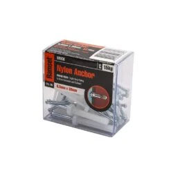 Ramset Nylon Anchor Round 6.5 X 38mm - 25 Pack