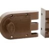 Yale Single Cylinder Deadlock In Brown -Home Hardware 2500981 0