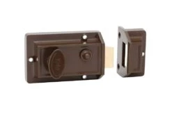 Yale Night Latch Brown