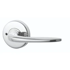 Lockwood Velocity Summit Lever 1 Privacy Satin Chrome Pearl 63mm