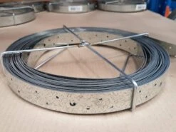 Wilmaplex Hoop Iron 30mm X 1.0mm X 15m Punched