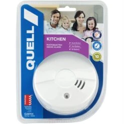 Quell Photoelectric Smoke Alarm For Kitchen With Hush/Test