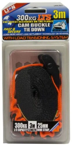 Lion LTS Cam Tie Down 25mm X 3m