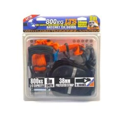 Lion LTS Ratchet Tie Down 38mm X 8m