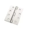 Zenith Butt Hinge Fixed Pin Polished Stainless Steel 100mm - 2 Pack -Home Hardware 2641348 1 4