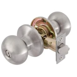 Gainsborough Choice Terrace Knobset Entrance Satin Chrome
