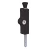 Whitco Patio Bolt CYL4 Keyed Alike Black Twin DP 2 Whitco Patio Bolt CYL4 Keyed Alike Black Twin DP -Home Hardware 3203064 0