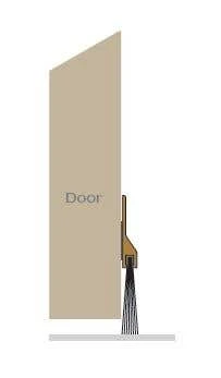 Cowdroy Brush Strip Door Seal 915mm 5 Cowdroy Brush Strip Door Seal 915mm - Image 3