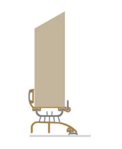 Cowdroy Weather Proof Door Seal Bronze 7 Cowdroy Weather Proof Door Seal Bronze -Home Hardware 3203858 3 4