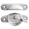 Lockwood Window Sash Fastener Satin Chrome Pearl