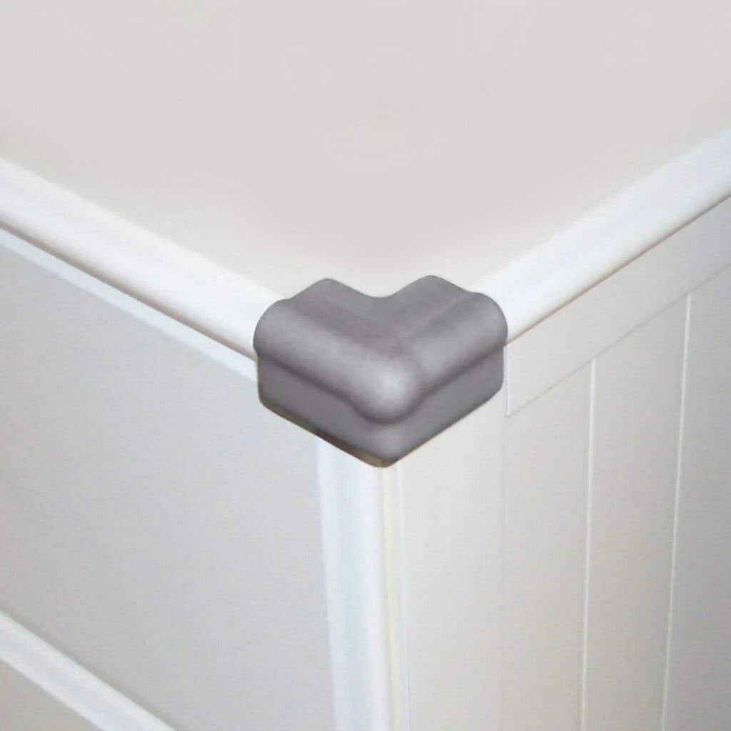 Dreambaby Foam Corner Bumpers Grey - 4 Pack 4 Dreambaby Foam Corner Bumpers Grey - 4 Pack - Image 2