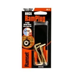 Ramset Ramplug With Square Head 4 X 30mm