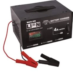 Lion Metal Skin Battery Charger 4 Amp