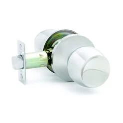 Yale Bell Knob Passage Set Satin Chrome