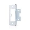 Trio Hinge Hirline Flat Fixed Pin Satin Chrome 90mm 2 Trio Hinge Hirline Flat Fixed Pin Satin Chrome 90mm -Home Hardware 3648508 0