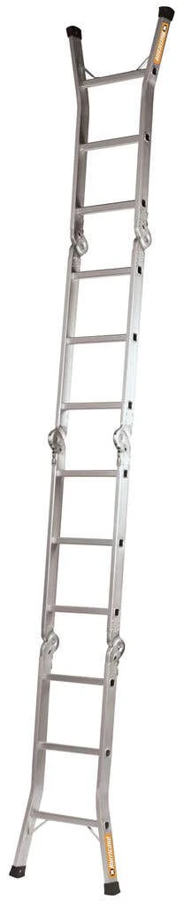 Hurricane 3.7m Multifold Ladder With Plank Industrial 120kg 5 Hurricane 3.7m Multifold Ladder With Plank Industrial 120kg - Image 3