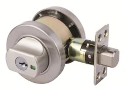 Lockwood Paradigm 005 Double Cylinder Deadbolt Round Satin Stainless Steel