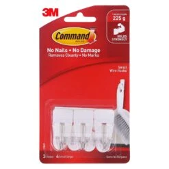Command Utensil Hooks - 3 Pack
