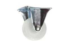 Cold Steel Nylon Fixed Castor White 40mm