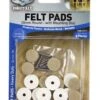 Cold Steel Round Felt Pads With Mounting Disc Beige 20mm - 8 Pack -Home Hardware 3802683 0 2
