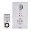 HPM Illuminated Battery Operated Wireless Door Chime Range White 100mm -Home Hardware 3804523 0