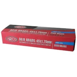 Airco DA19 Nail Brads 45mm - Box Of 3000
