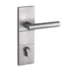 Lane Buckingham Corvan Lockset Single Cylinder Brushed Satin Chrome -Home Hardware 4412748 1 9