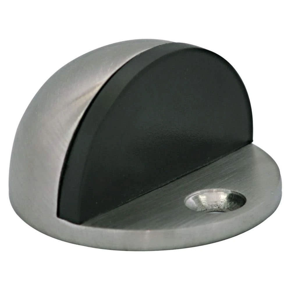 Trio Halfmoon Doorstop Satin Chrome 25mm 3 Trio Halfmoon Doorstop Satin Chrome 25mm