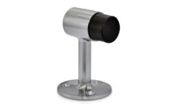 Trio Leao Cushion Door Stop Chrome Plated 75mm