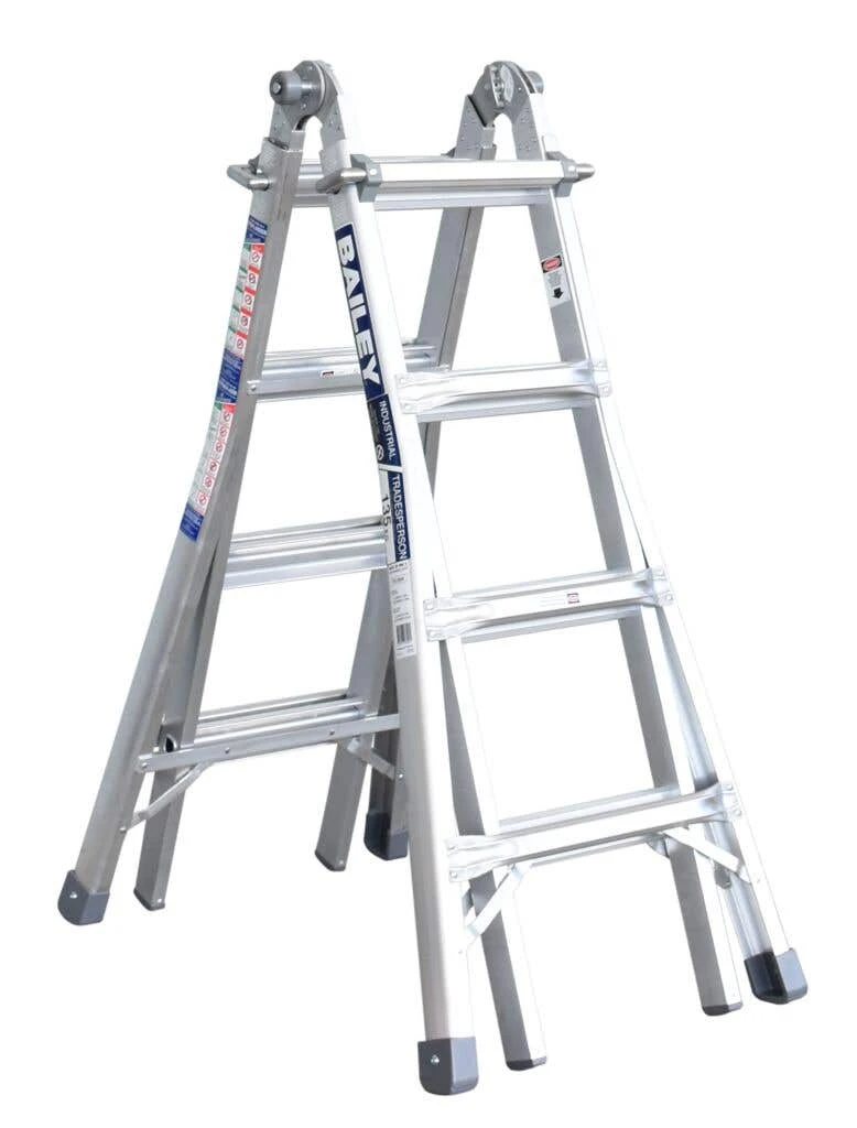 Bailey BXS20 Multi-Purpose Ladder 2.3-4.5m 135kg Industrial 3 Bailey BXS20 Multi-Purpose Ladder 2.3-4.5m 135kg Industrial