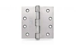Trio Door Butt Hinge Fixed Pin Stainless Steel 100 X 100 X 2.5mm